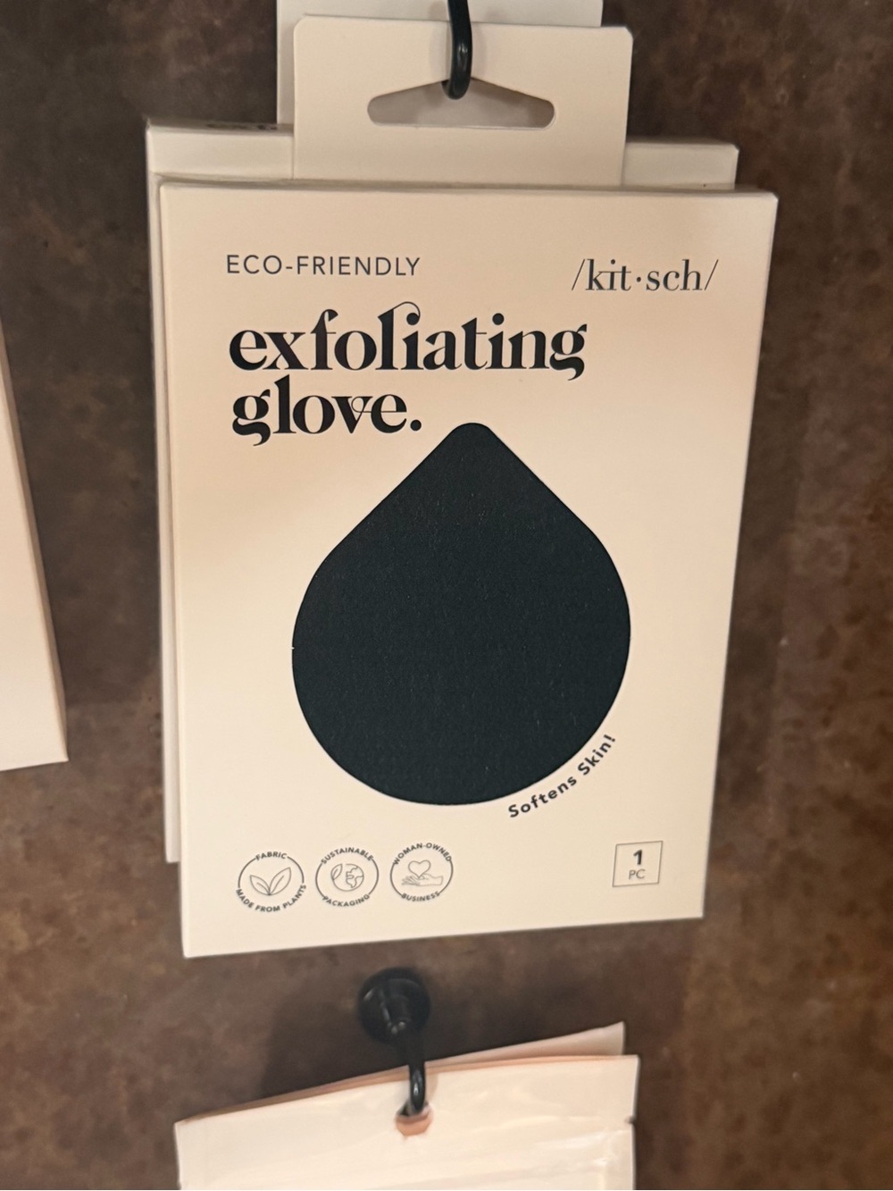 Kitsch Exfoliating Glove - Black